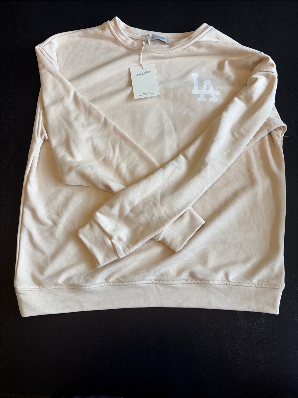 Easy Clothes Women’s XL LA NWT Crewneck Sweatshirt